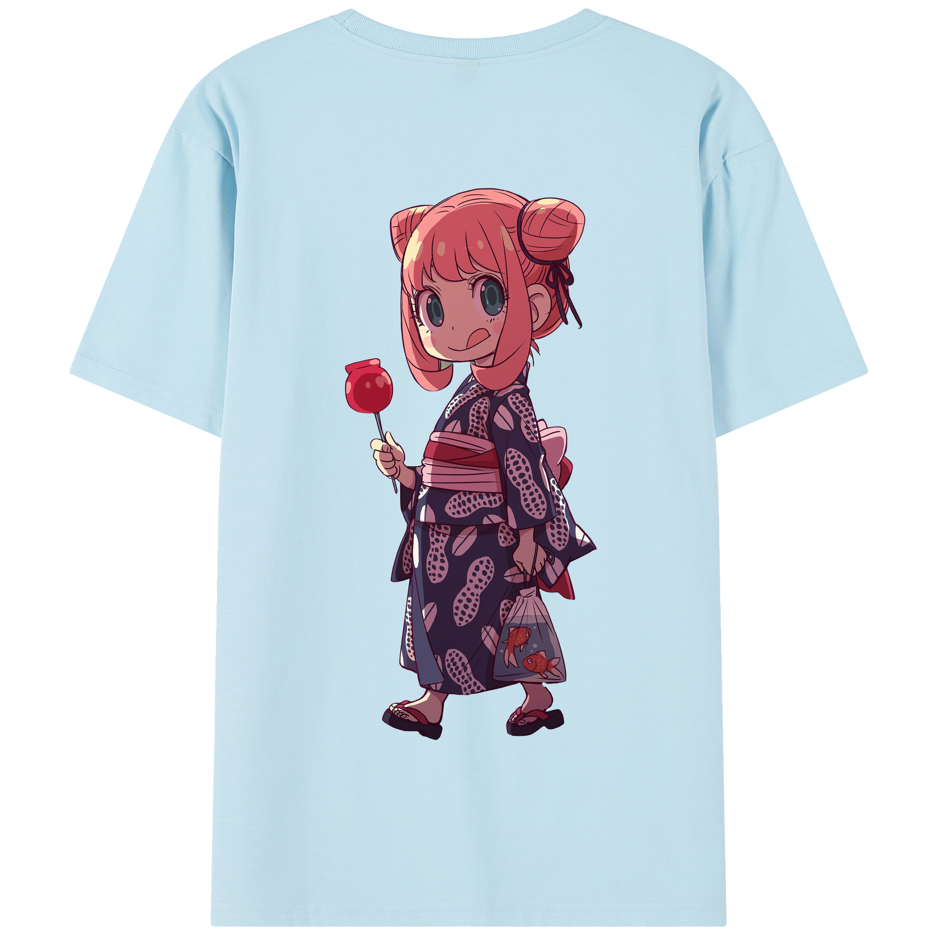 （画像用） SPY×FAMILY间谍家家酒 綿100％半袖Tシャツ（背面プリント）